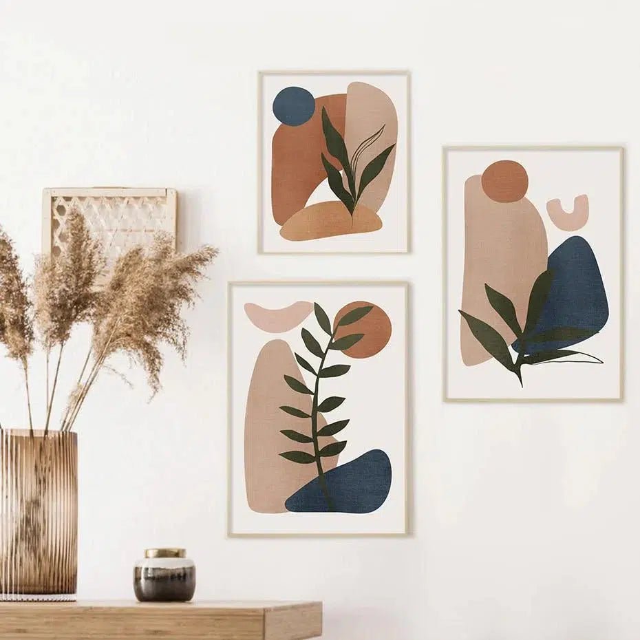 Green Leaf Bohemia Prints - Tabby Lighting