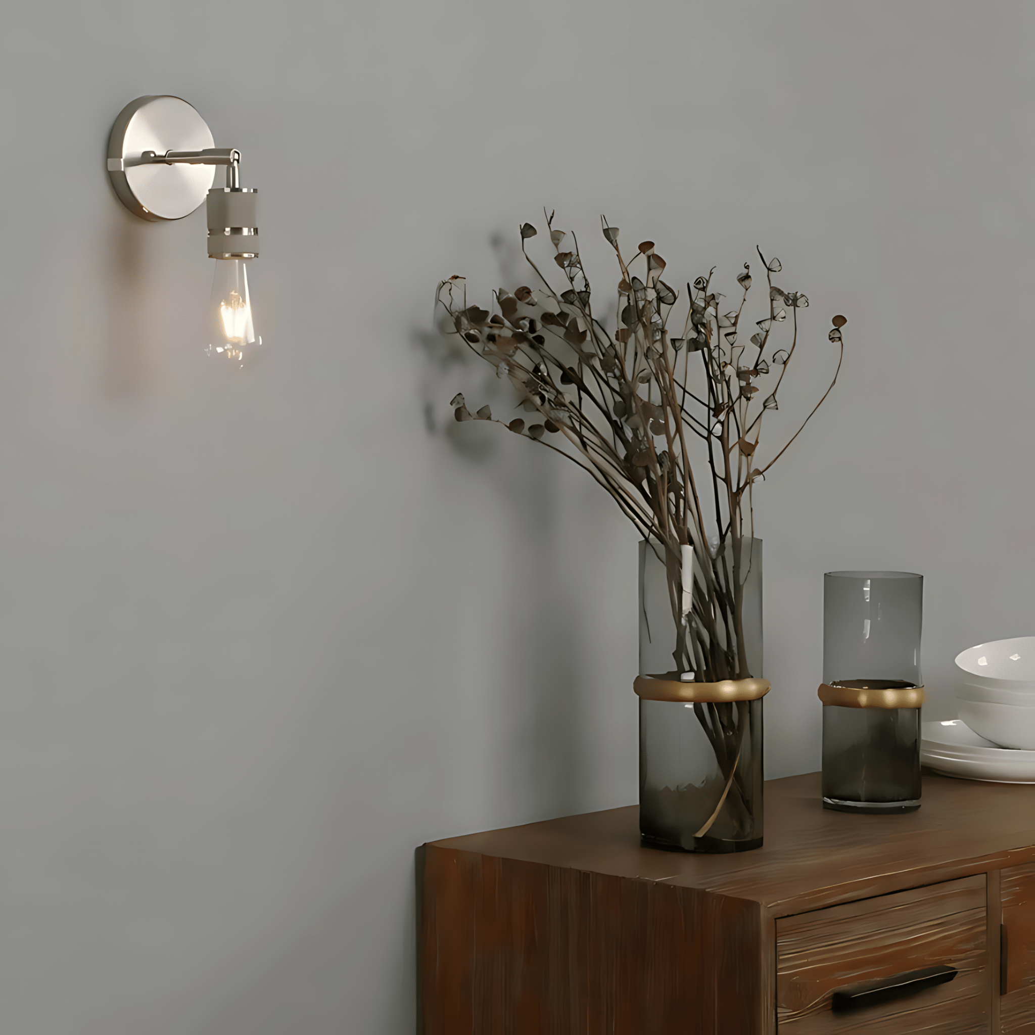 Industrial Wall Light - Tabby Lighting
