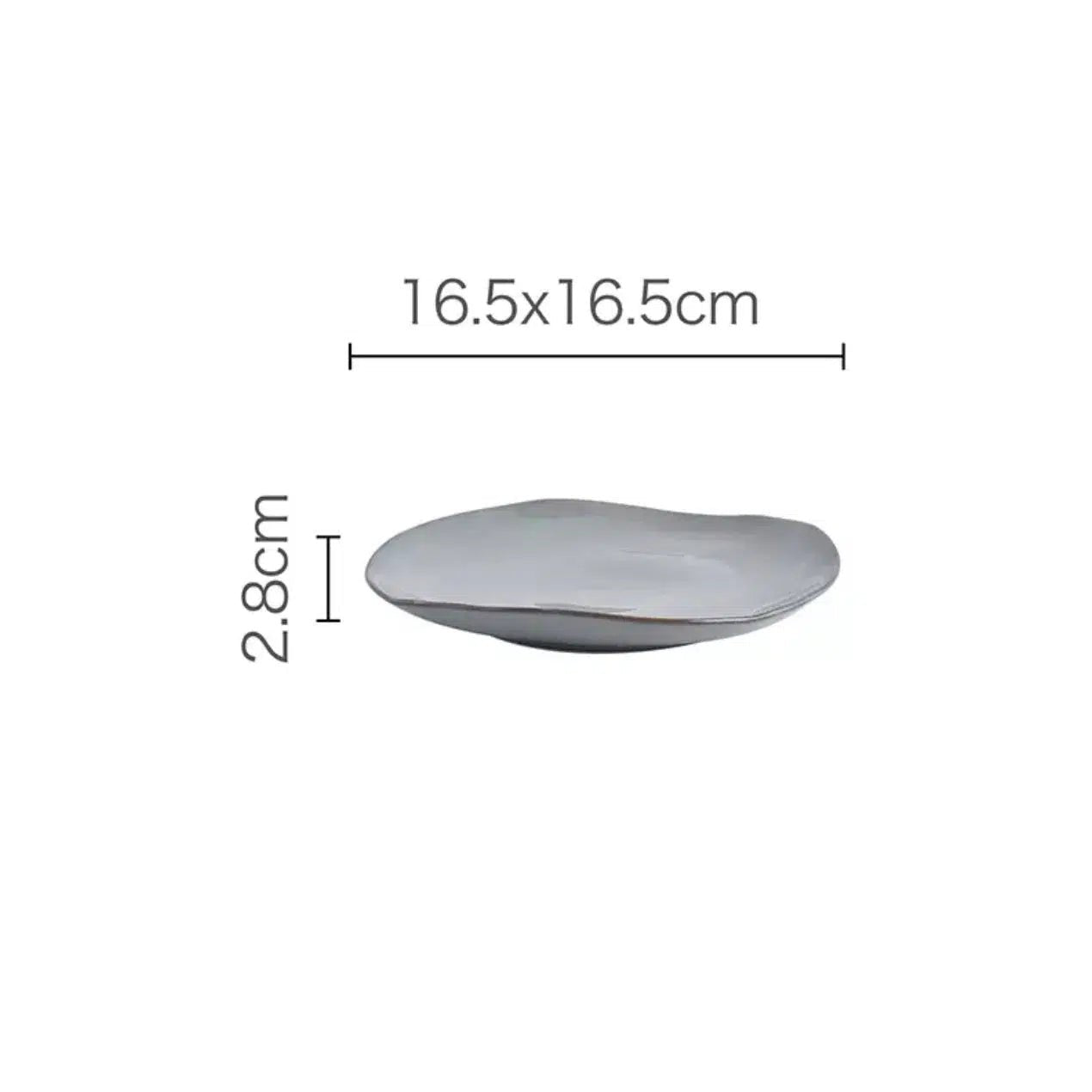 Irregular Ceramic Dishes + Plates - Tabby Lighting