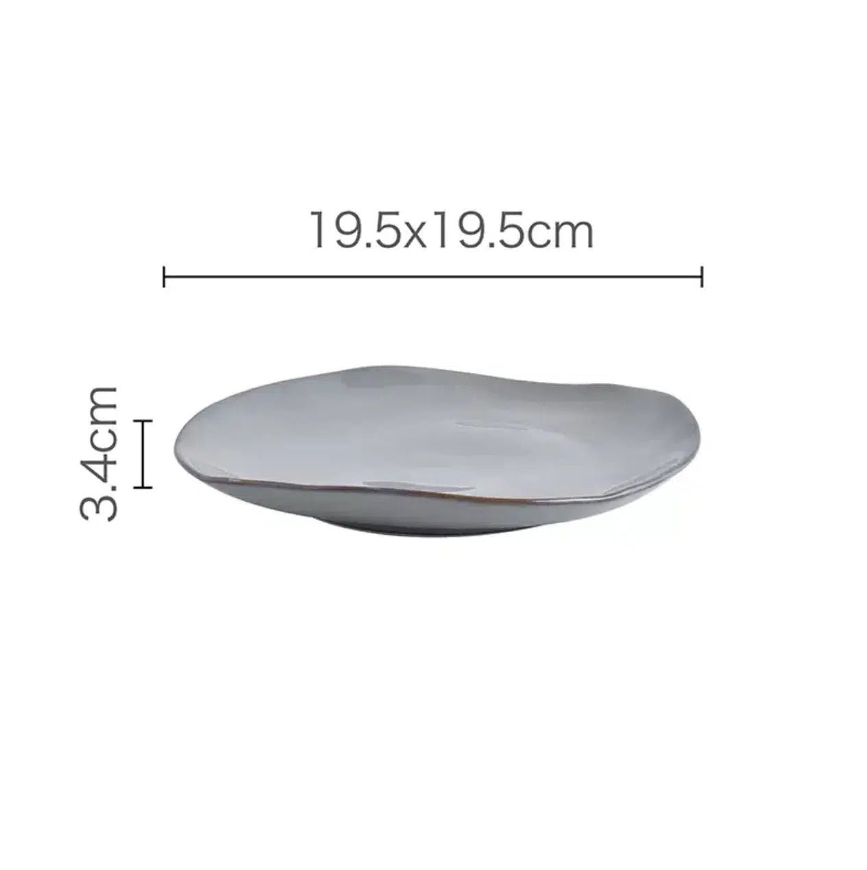 Irregular Ceramic Dishes + Plates - Tabby Lighting