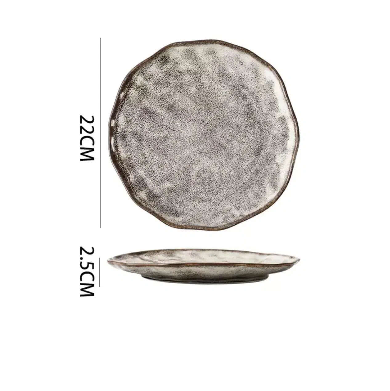Irregular Stone Grain Bowls + Plates - Tabby Lighting
