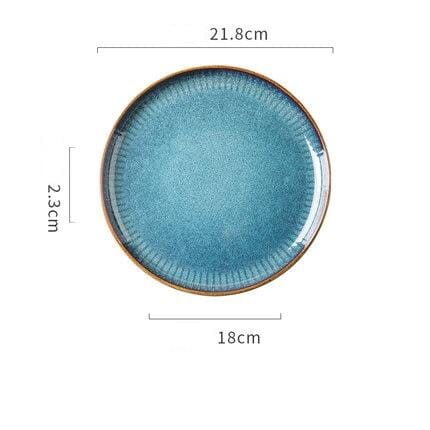 Kiln Glazed Ceramic Tableware - Tabby Lighting
