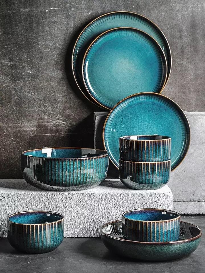 Kiln Glazed Ceramic Tableware - Tabby Lighting