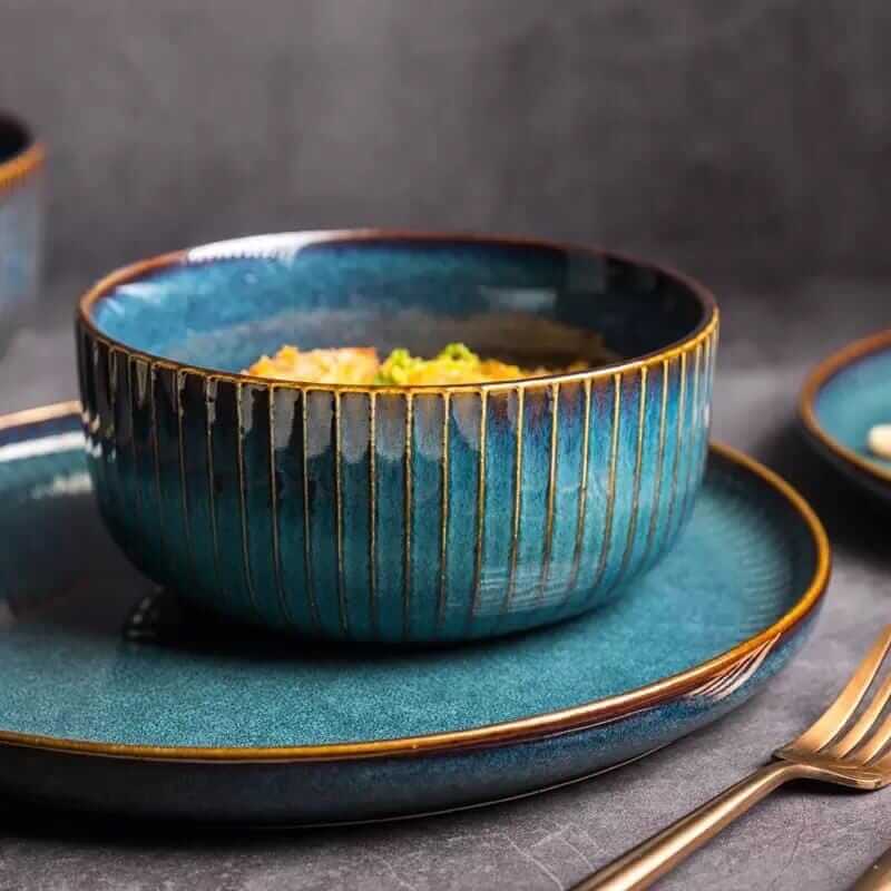Kiln Glazed Ceramic Tableware - Tabby Lighting