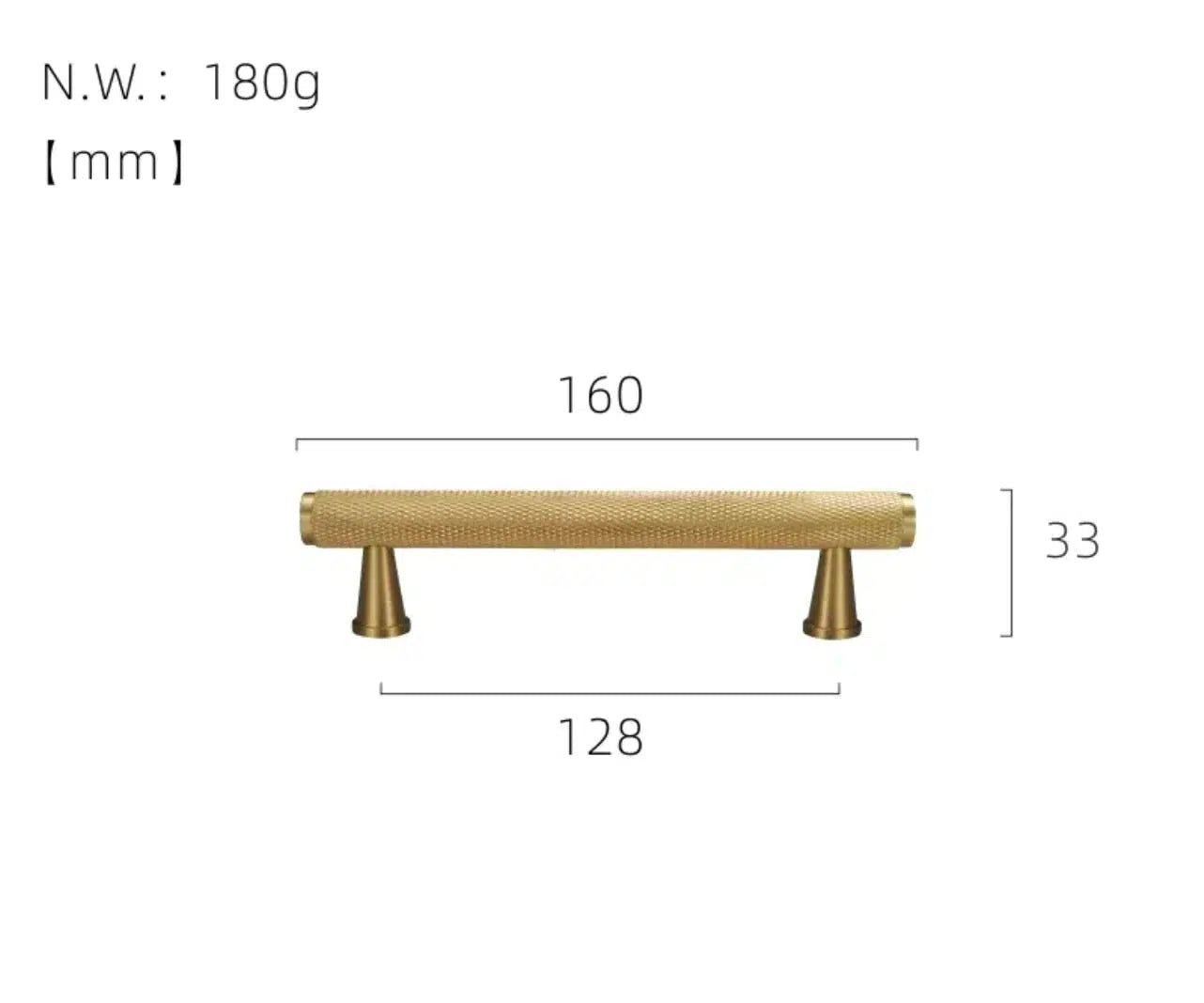 Knurled Handles - Tabby Lighting