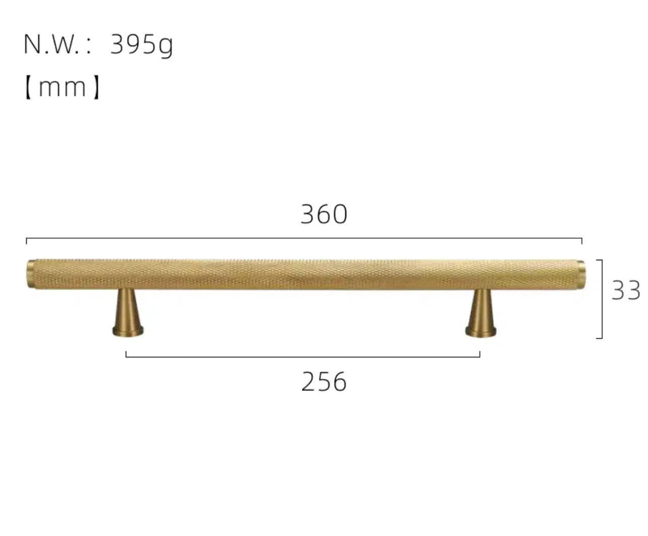 Knurled Handles - Tabby Lighting