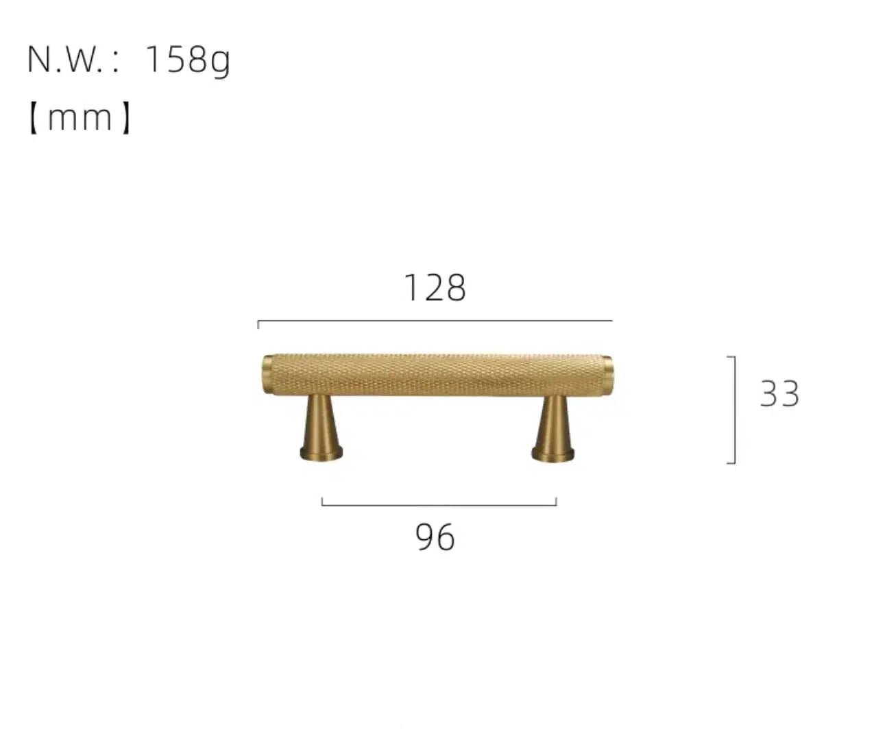 Knurled Handles - Tabby Lighting