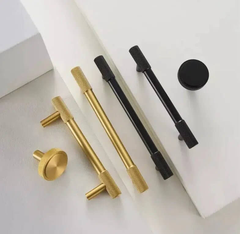 Knurled Tip Handles - Tabby Lighting