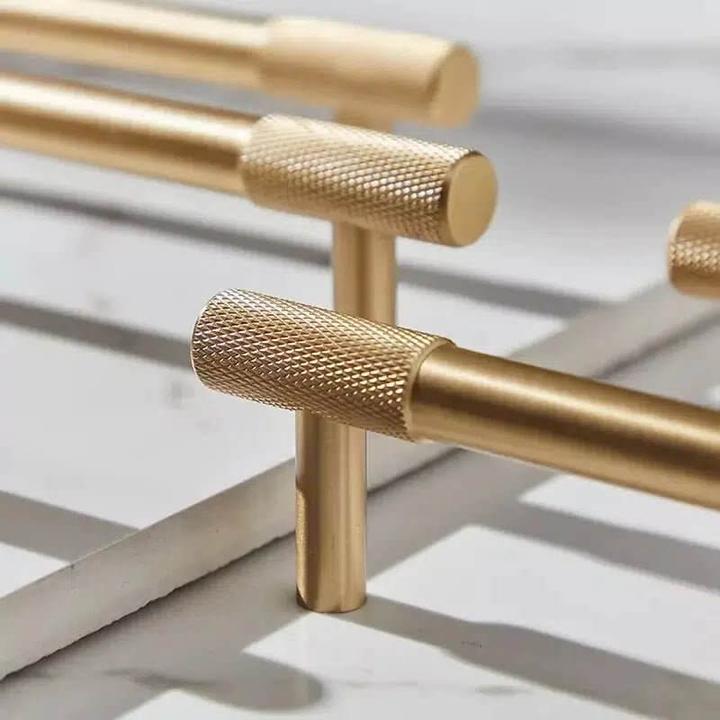 Knurled Tip Handles - Tabby Lighting
