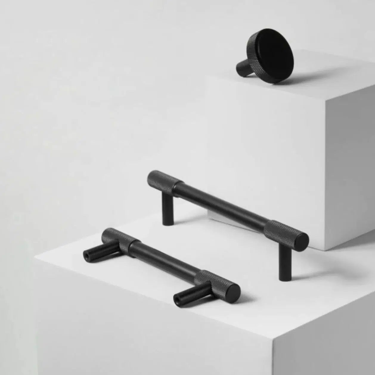 Knurled Tip Handles - Tabby Lighting