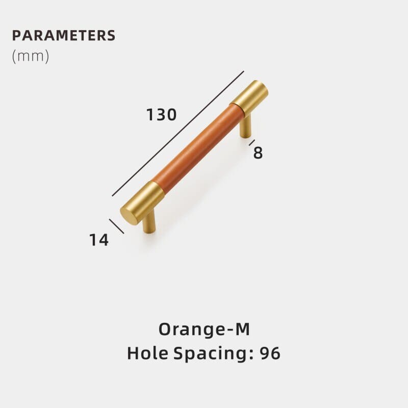 Leather Handle - Tabby Lighting