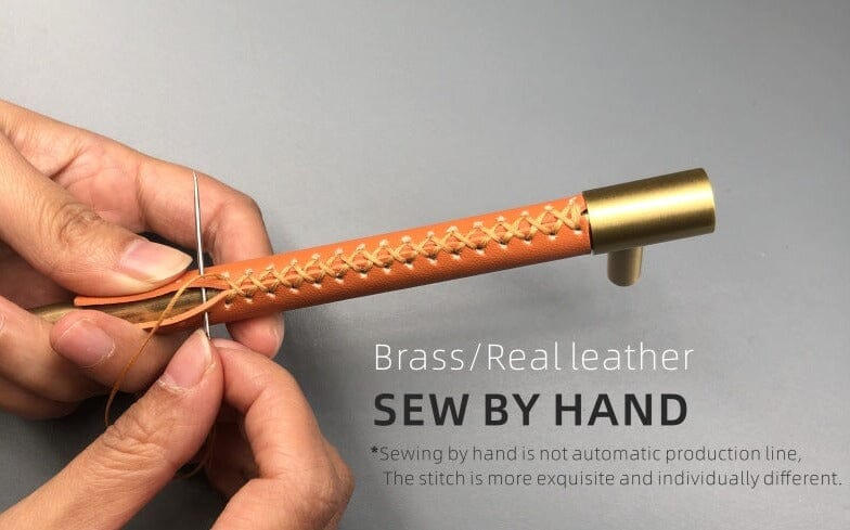Leather Handle - Tabby Lighting