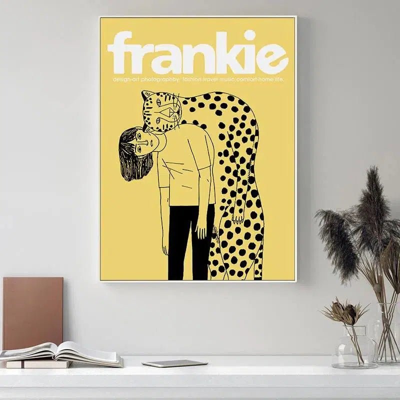 Leopard Girl Print - Tabby Lighting