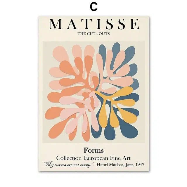 Matisse prints - Tabby Lighting
