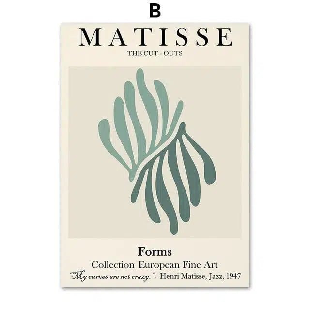 Matisse prints - Tabby Lighting
