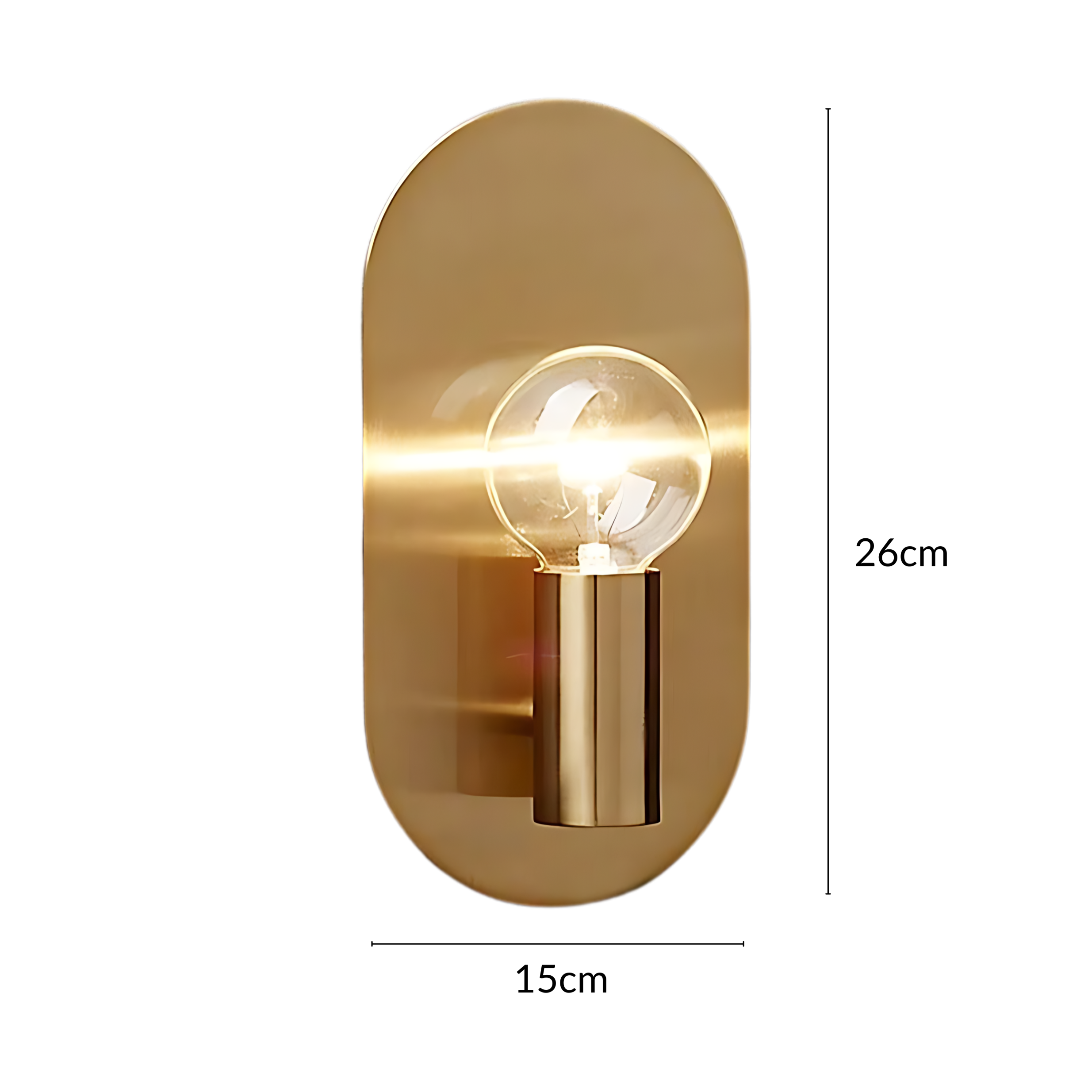 Oval Wall Light - Tabby Lighting