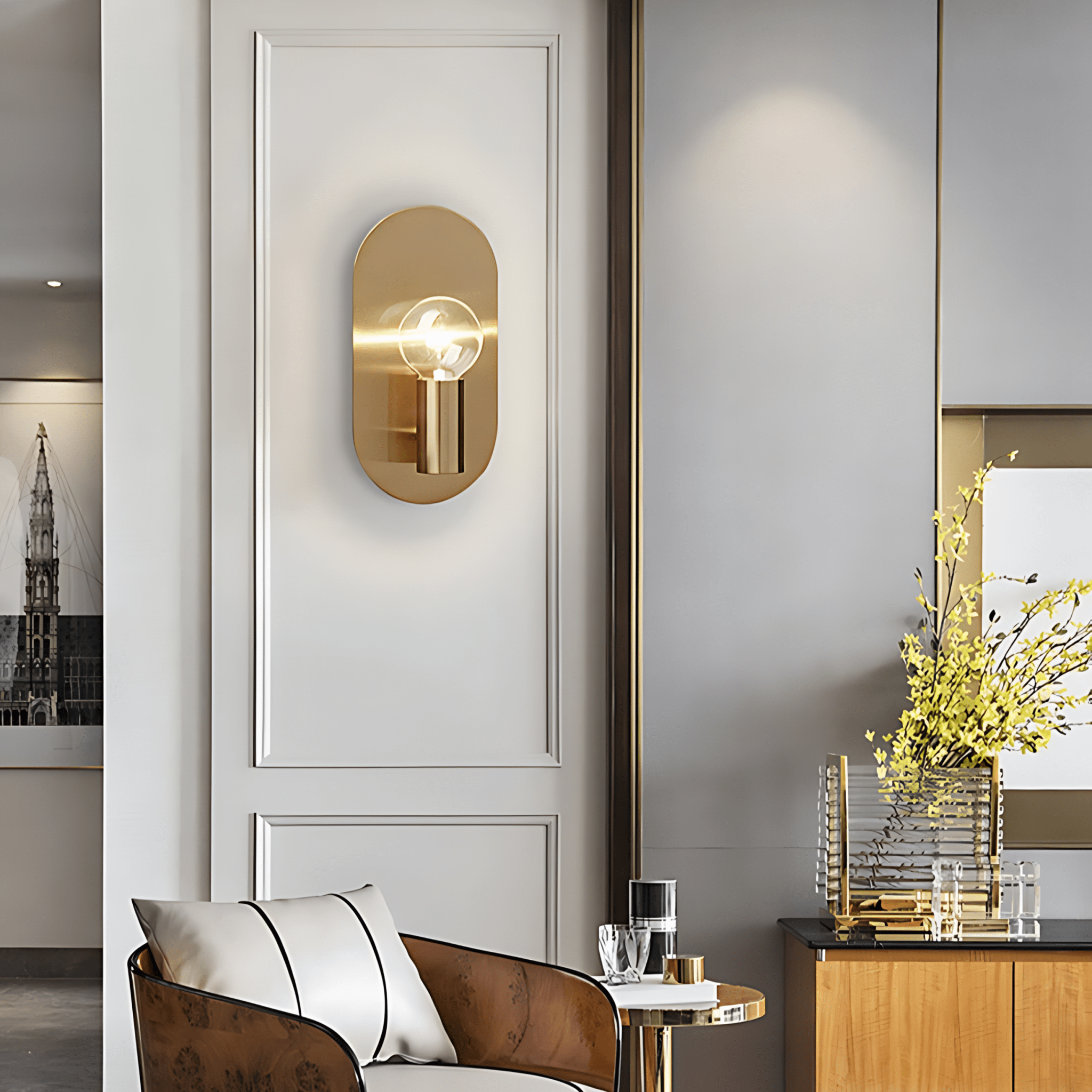 Oval Wall Light - Tabby Lighting