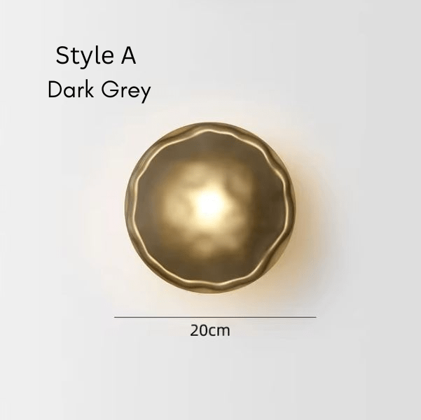 Oyster Wall Light - Tabby Lighting