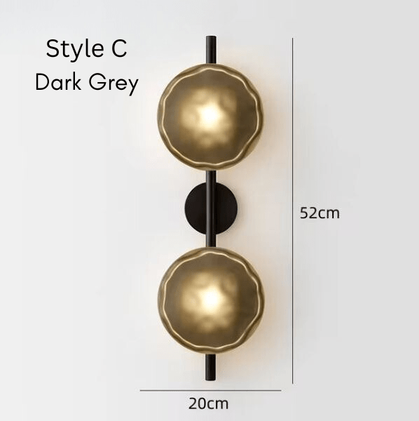 Oyster Wall Light - Tabby Lighting