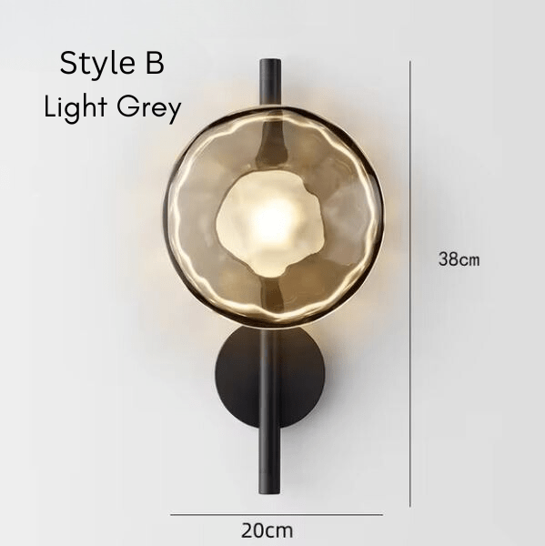 Oyster Wall Light - Tabby Lighting