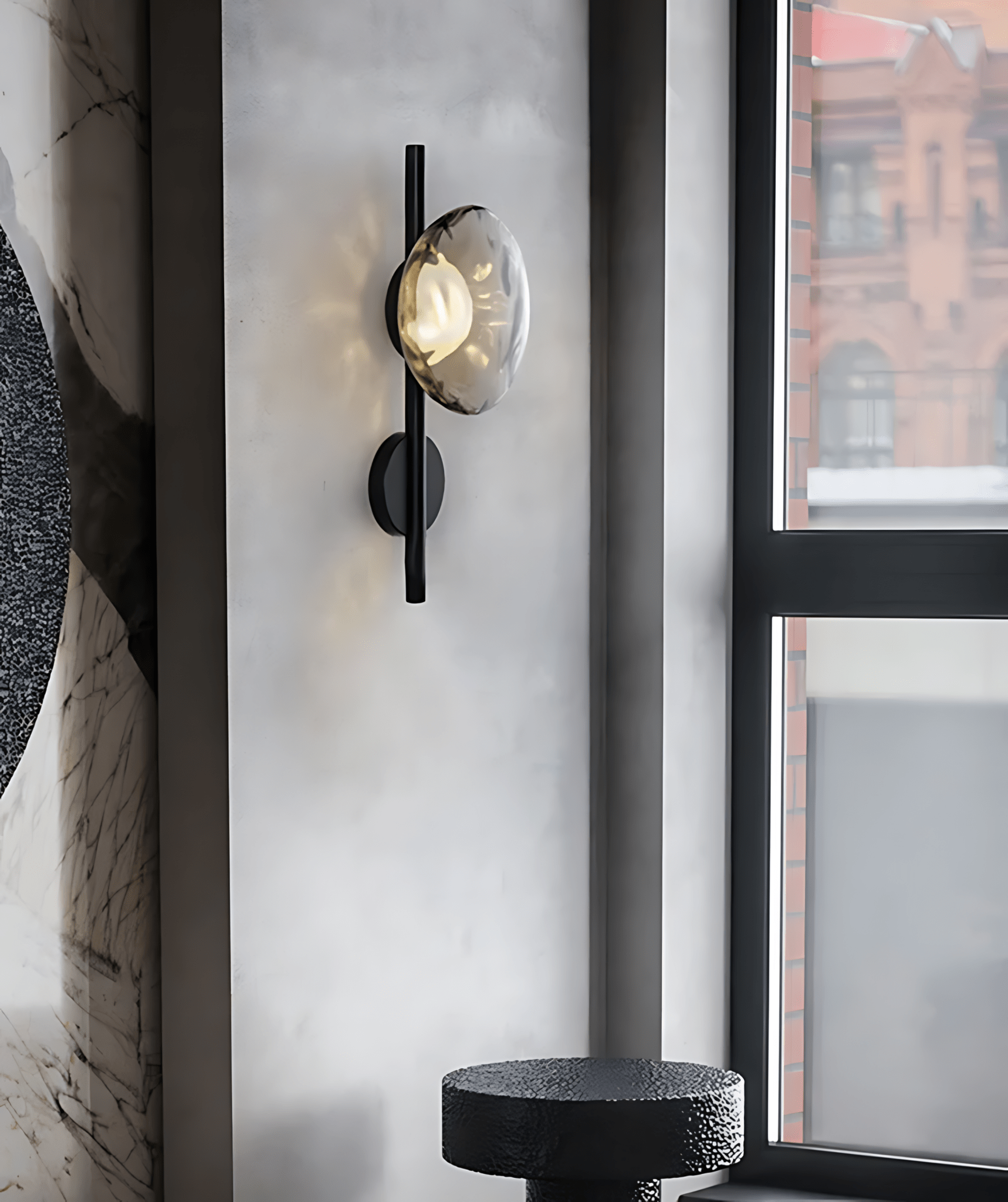 Oyster Wall Light - Tabby Lighting