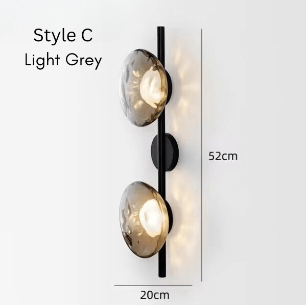 Oyster Wall Light - Tabby Lighting