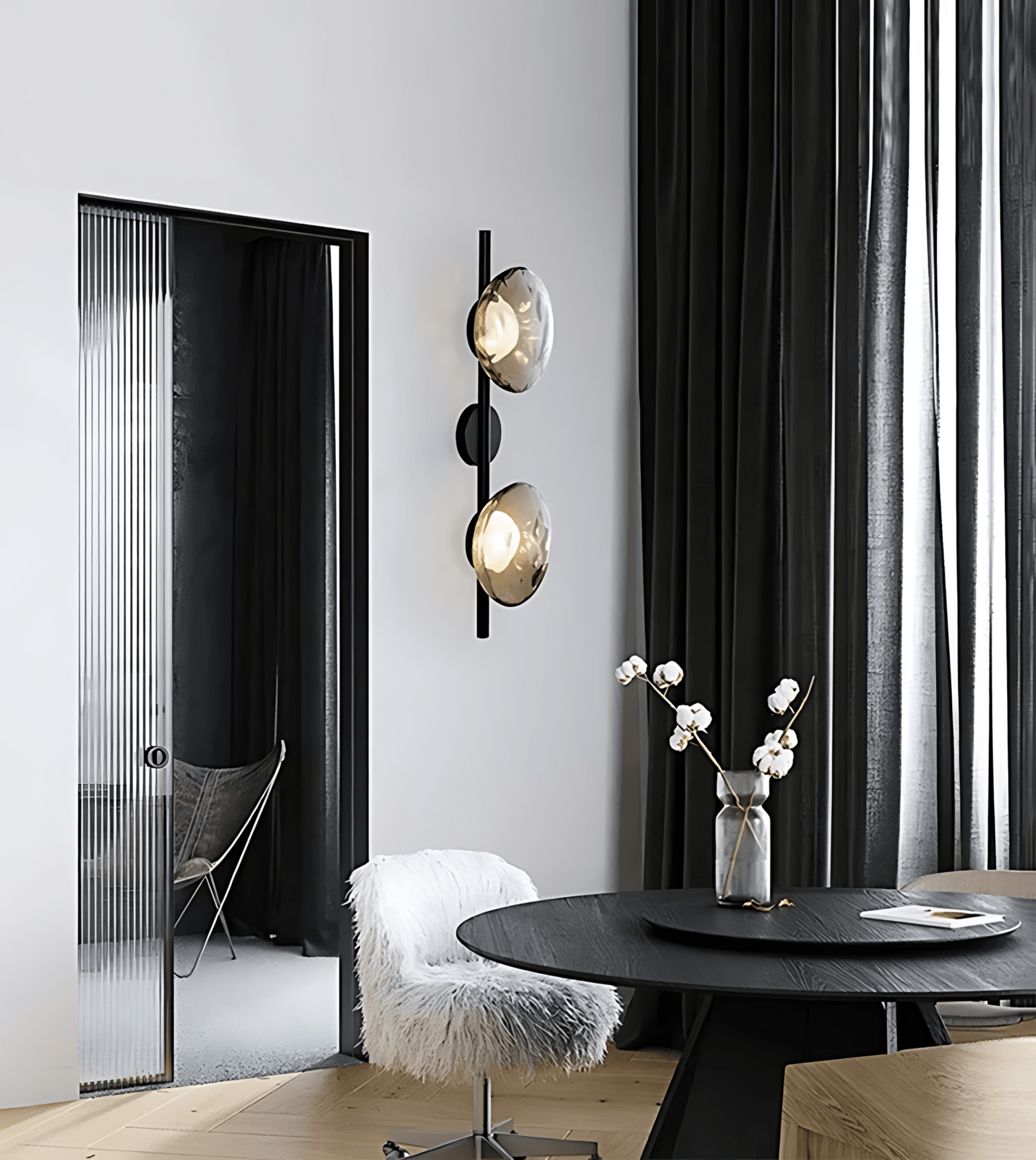 Oyster Wall Light - Tabby Lighting