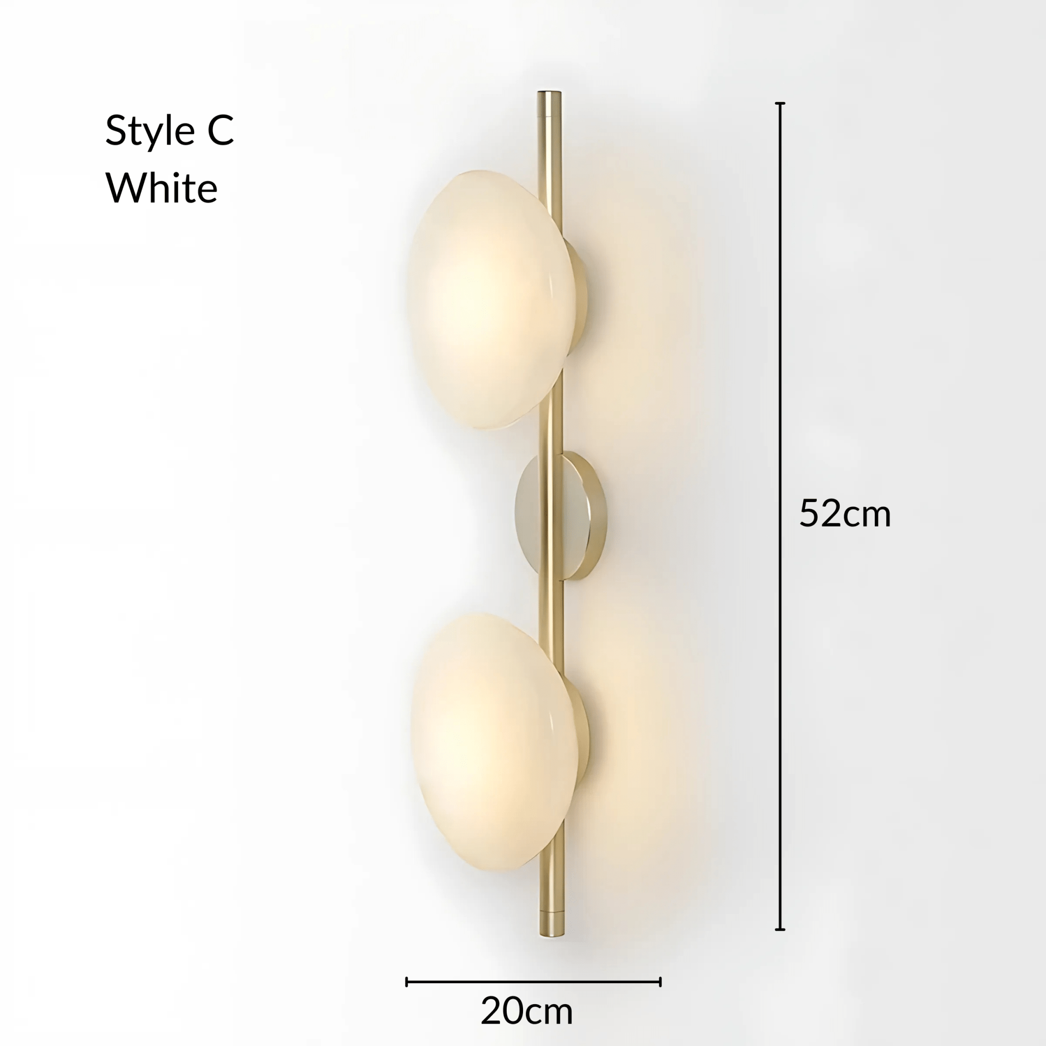 Oyster Wall Light - Tabby Lighting