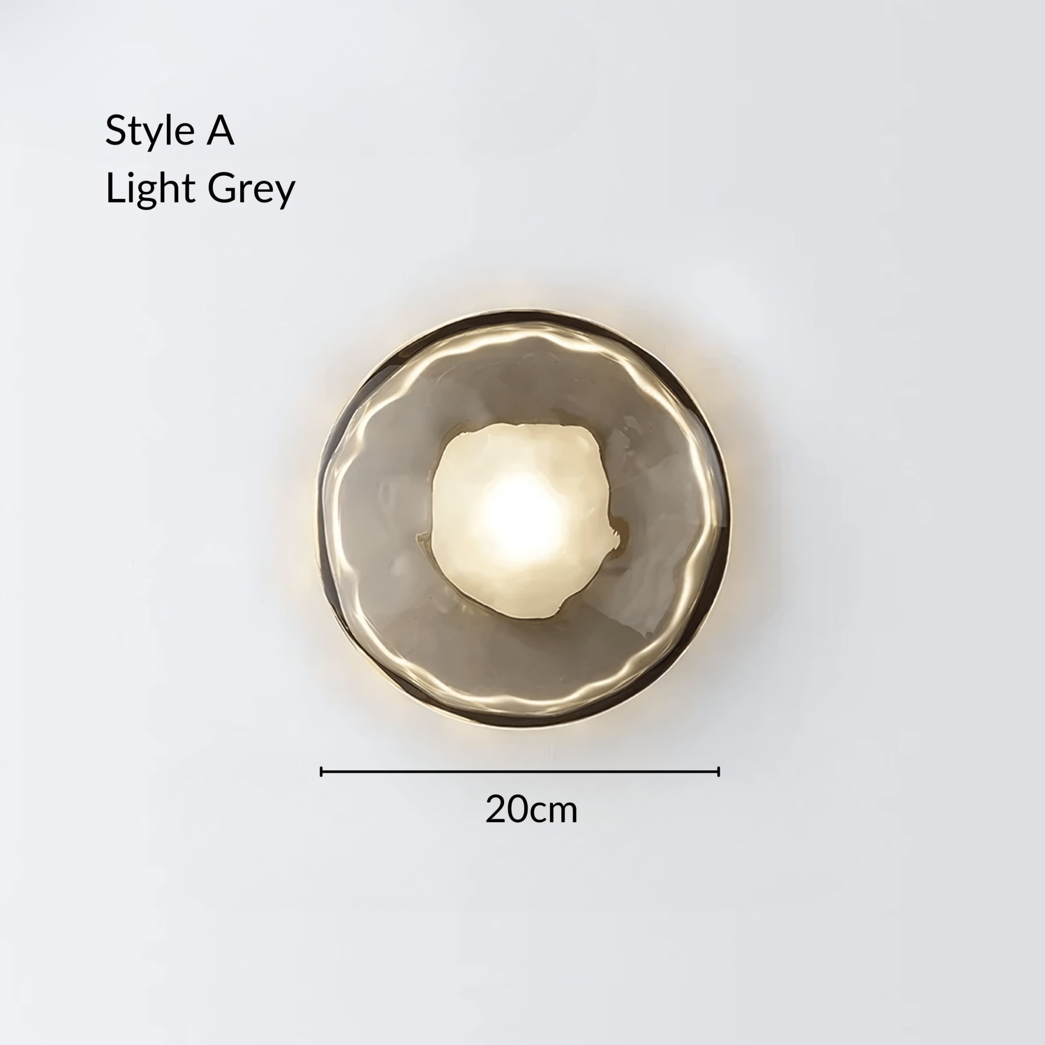 Oyster Wall Light - Tabby Lighting