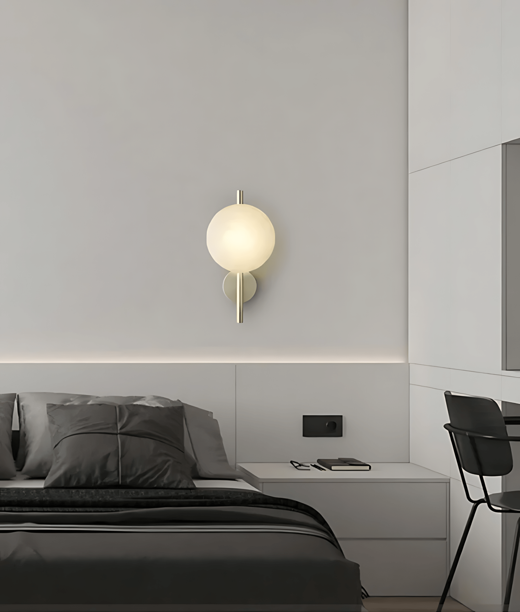 Oyster Wall Light - Tabby Lighting