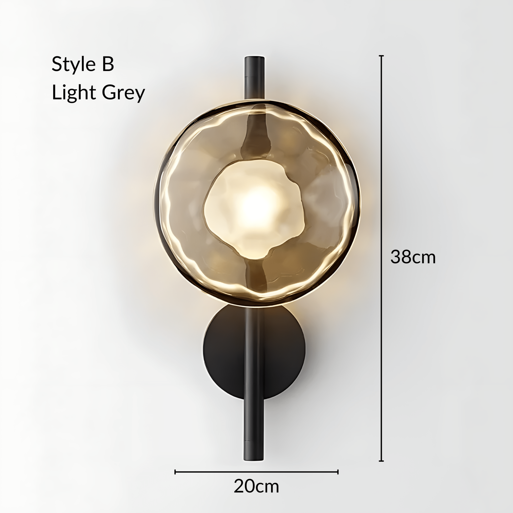Oyster Wall Light - Tabby Lighting