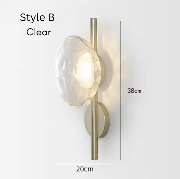 Oyster Wall Light - Tabby Lighting