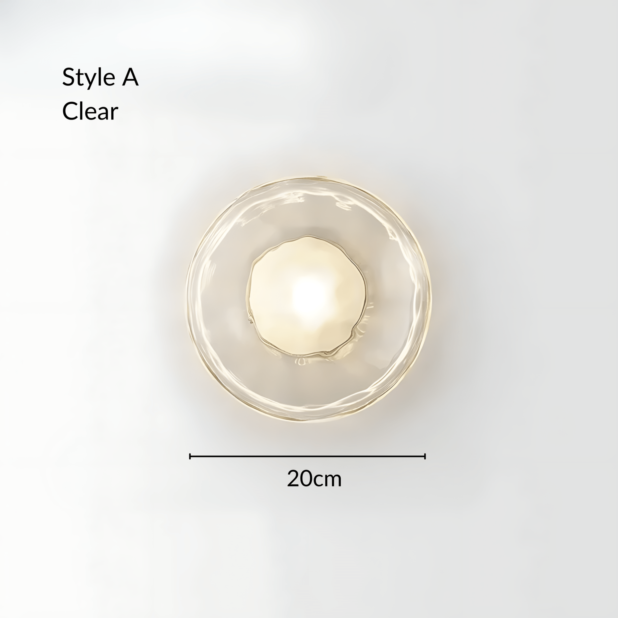 Oyster Wall Light - Tabby Lighting