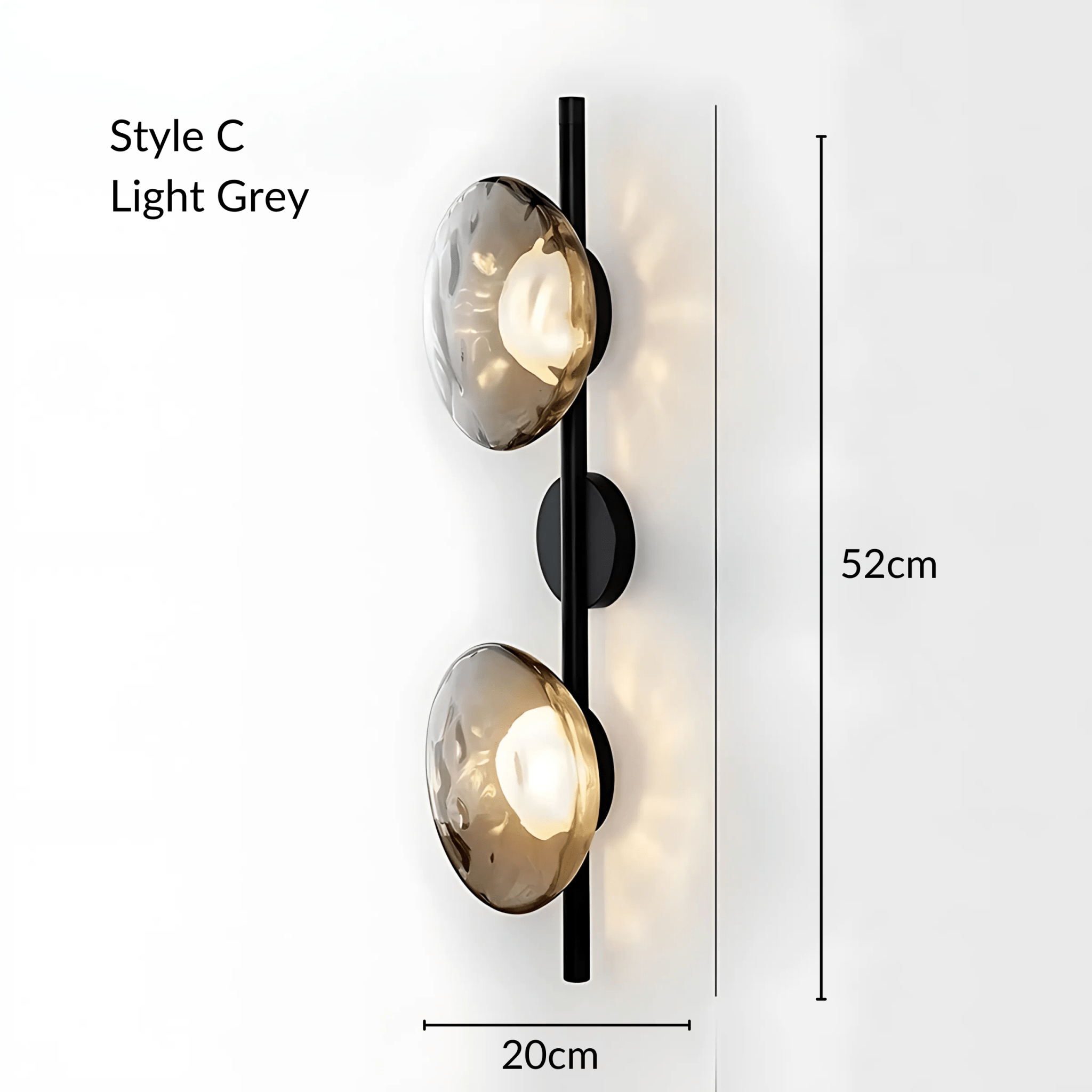 Oyster Wall Light - Tabby Lighting