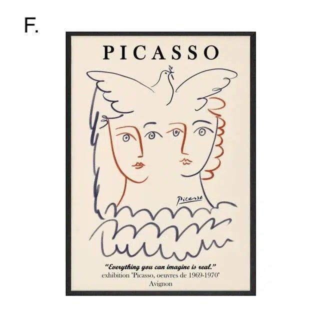 Picasso + Matisse Prints - Tabby Lighting