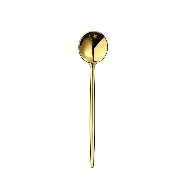 Polished Gold Cutlery Set - Tabby Lighting