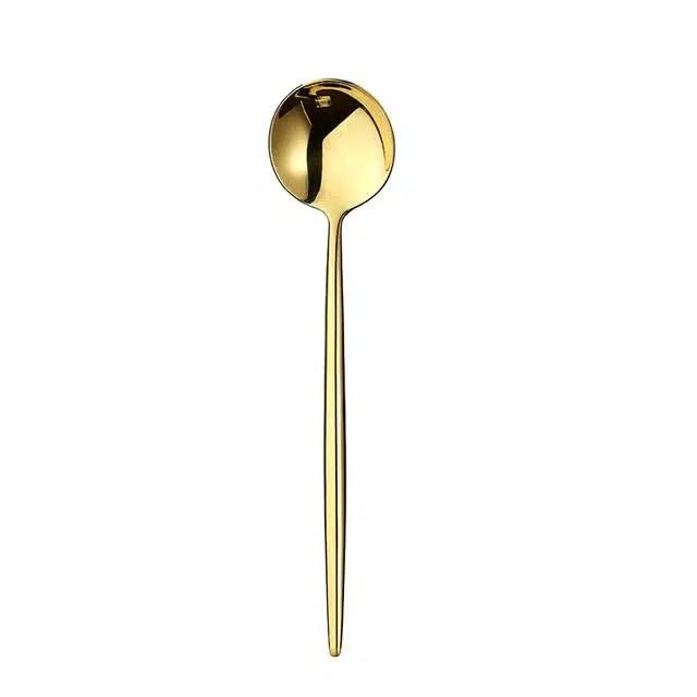 Polished Gold Cutlery Set - Tabby Lighting