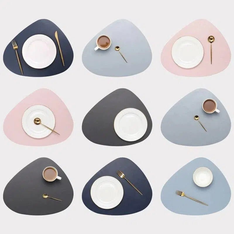 PU Leather table Mats/Coasters - Tabby Lighting