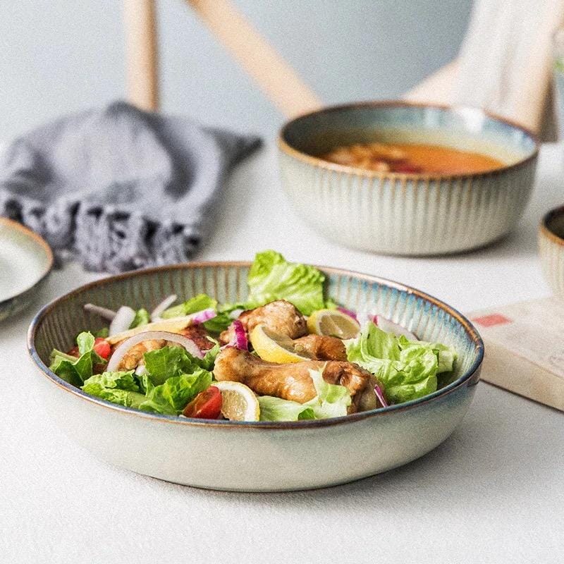 Rustic Ceramic Tableware - Tabby Lighting