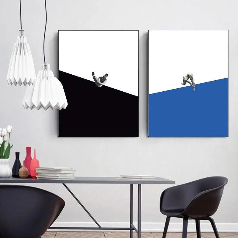 The Abstract Diver - Tabby Lighting