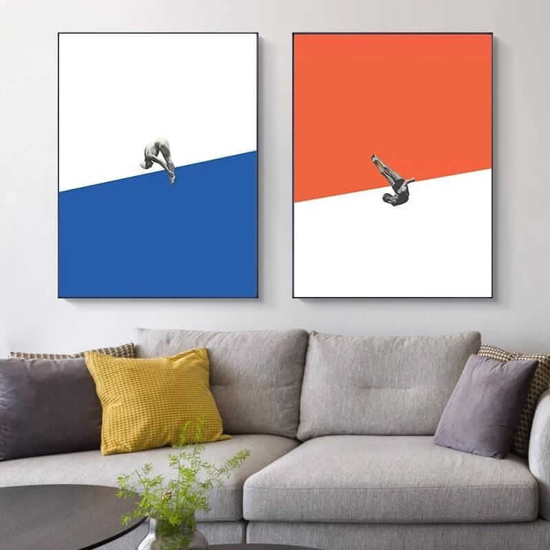 The Abstract Diver - Tabby Lighting