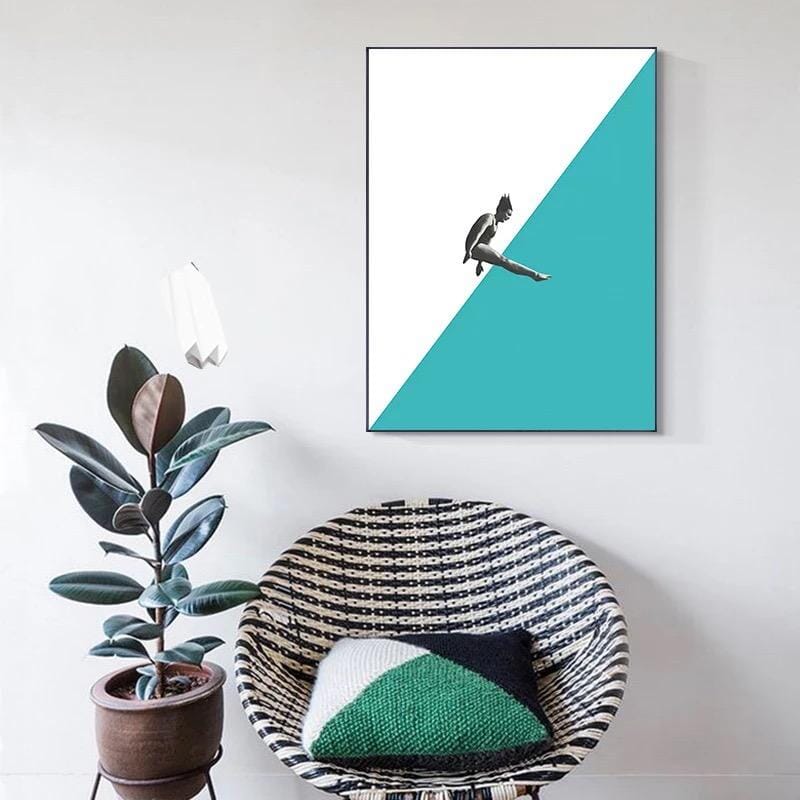 The Abstract Diver - Tabby Lighting