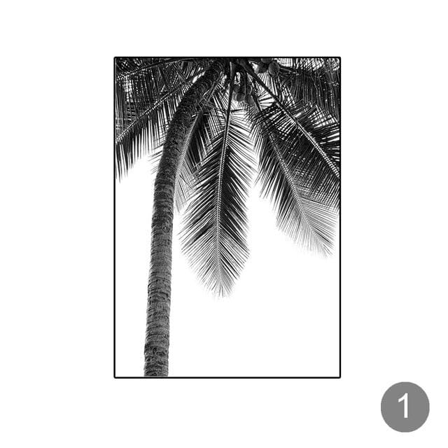 Tropical Black + White Photography - Tabby Lighting