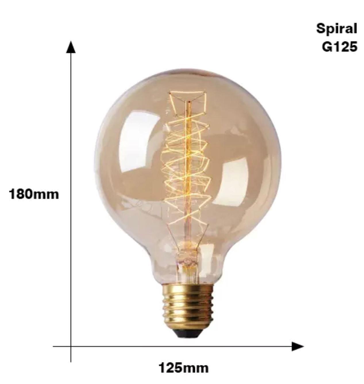 Vintage E27 Filament Light Bulbs - Tabby Lighting