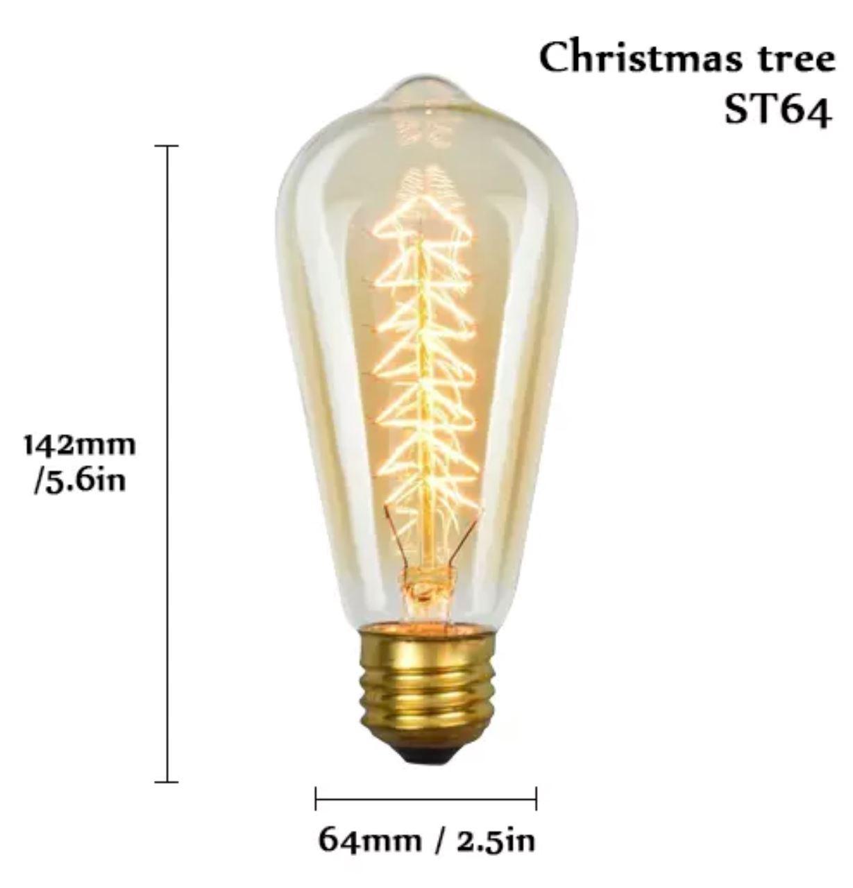 Vintage E27 Filament Light Bulbs - Tabby Lighting
